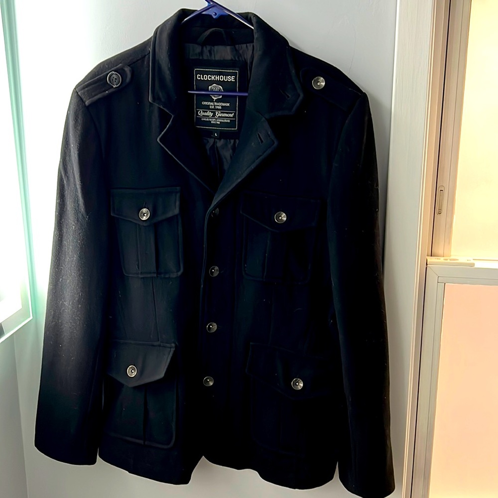 Men’s pea coat. European design
